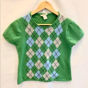 Preppy 100% Cashmere Top